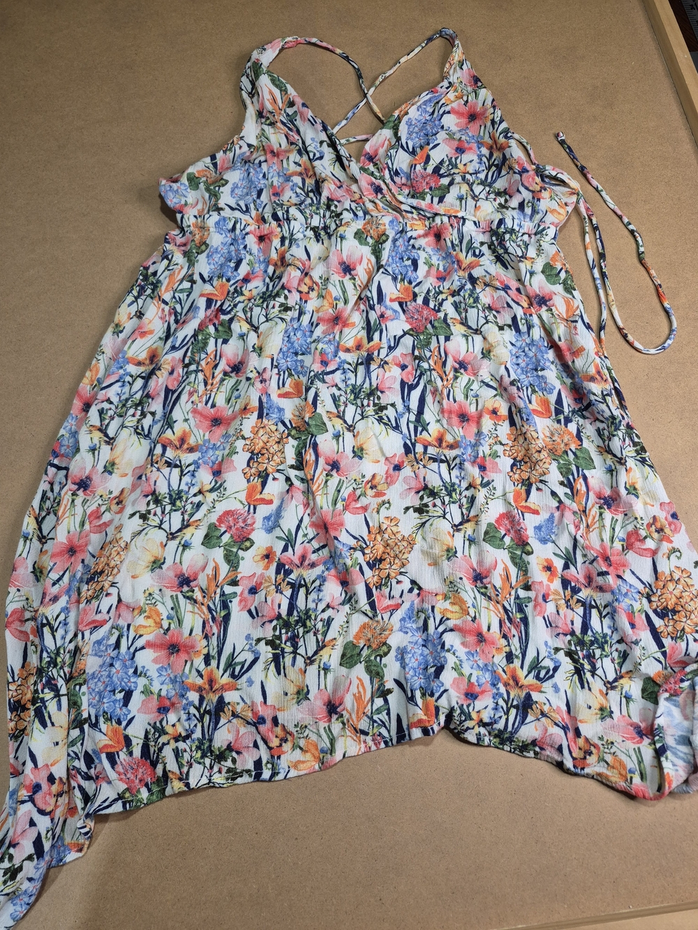 Lucky Brand Floral Spaghetti Strap Tank Top in Multicolor